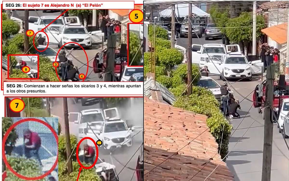 Las fotos y videos claves del supuesto fusilamiento que no fue fusilamiento, así lo informaron