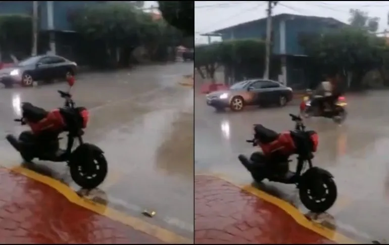México: Muere motociclista tras impactante choque en Chiapas (+VIDEO)