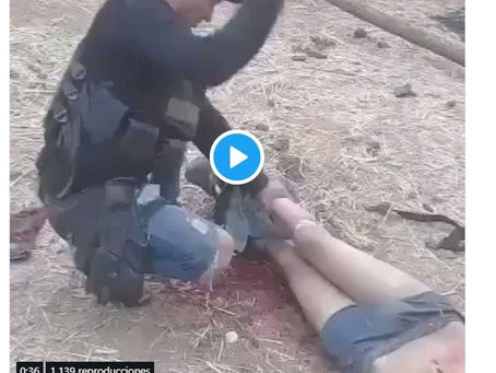 VIDEO | Sicarios descuartizan a sujeto en #Michoacán