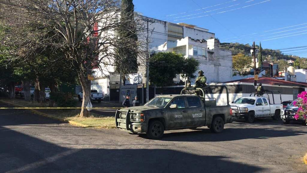Morelia: Sujeto arroja granada frente a edificio gubernamental, pero no explota
