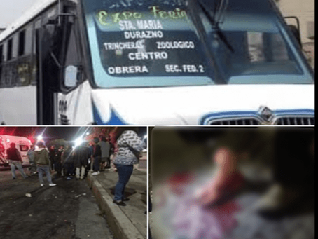 Pasa en #Morelia: Riña entre choferes del transporte público deja un anciano herido de gravedad