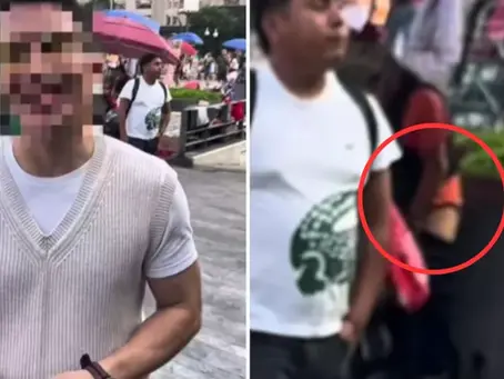 Captan a vendedora de frituras defecando junto a su puesto en el Centro Histórico