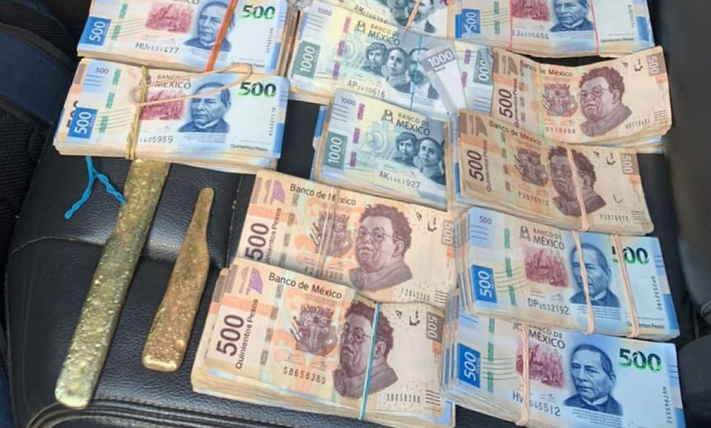 Michoacán: Los detienen con barras de oro y 2 millones de pesos