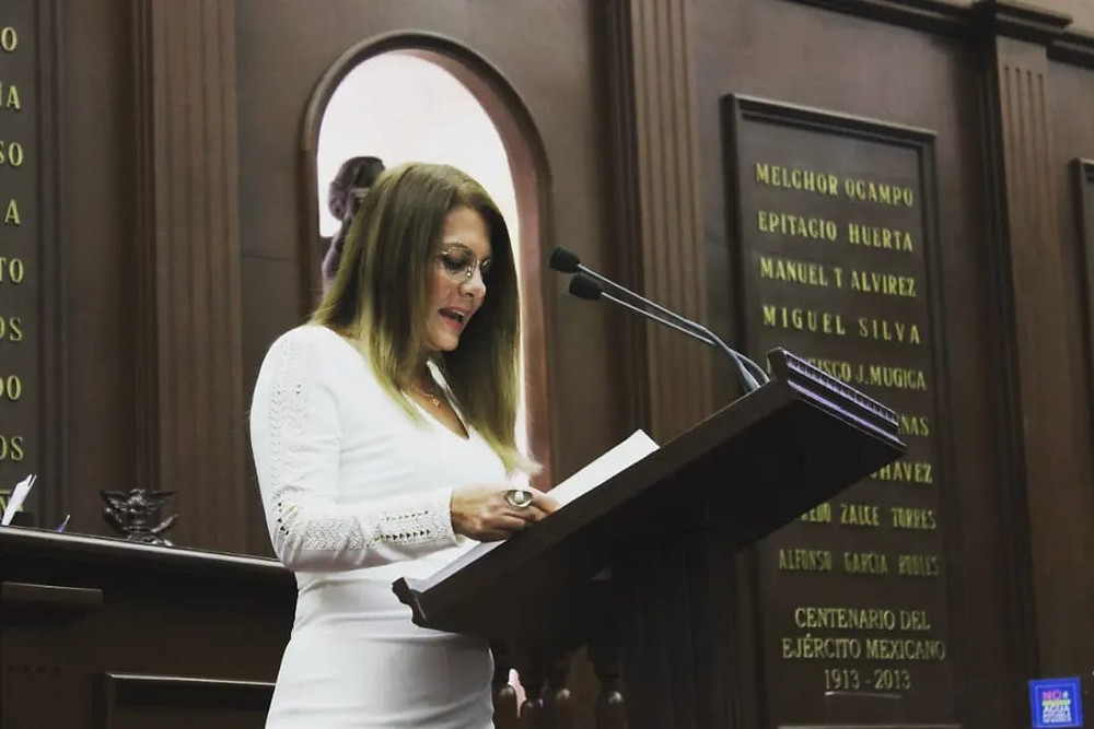 Debemos asegurar la participación democrática de las y los michoacanos: Diputada Luz María García