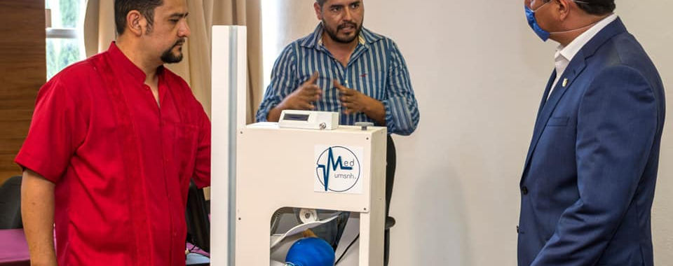 #UMSNH: Diseñan prototipo de respirador artificial para enfrentar el COVID-19