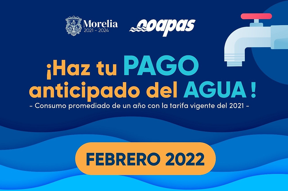 Continuará en febrero el Programa de Pago Anticipado del OOAPAS