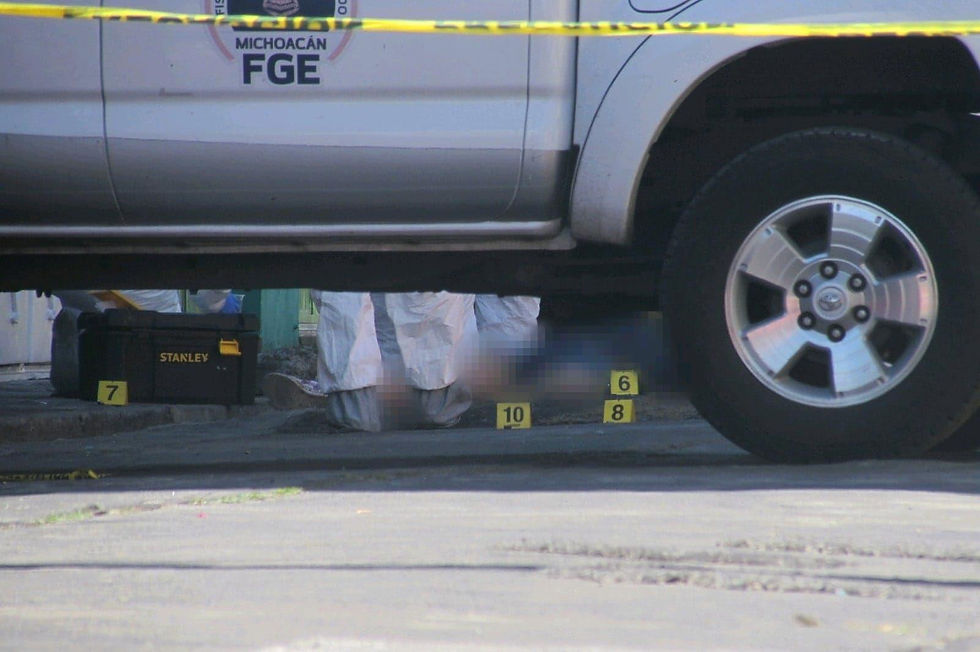 Morelia: Pareja de esposos salieron a la tienda a comprar su despensa, pero los asesinan a balazos