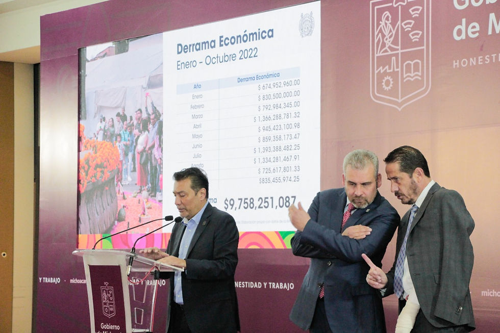 2022 superó expectativas en turismo: La mejor noche de muertos que ha tenido Michoacán