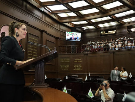 Sandra Arreola presenta iniciativa para garantizar intérpretes de Lengua de Señas en los Servicios de Salud de Michoacán