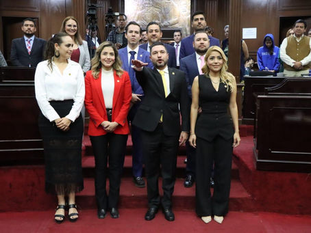 Helder Valencia suple a Octavio Ocampo como Diputado en el Congreso del Estado