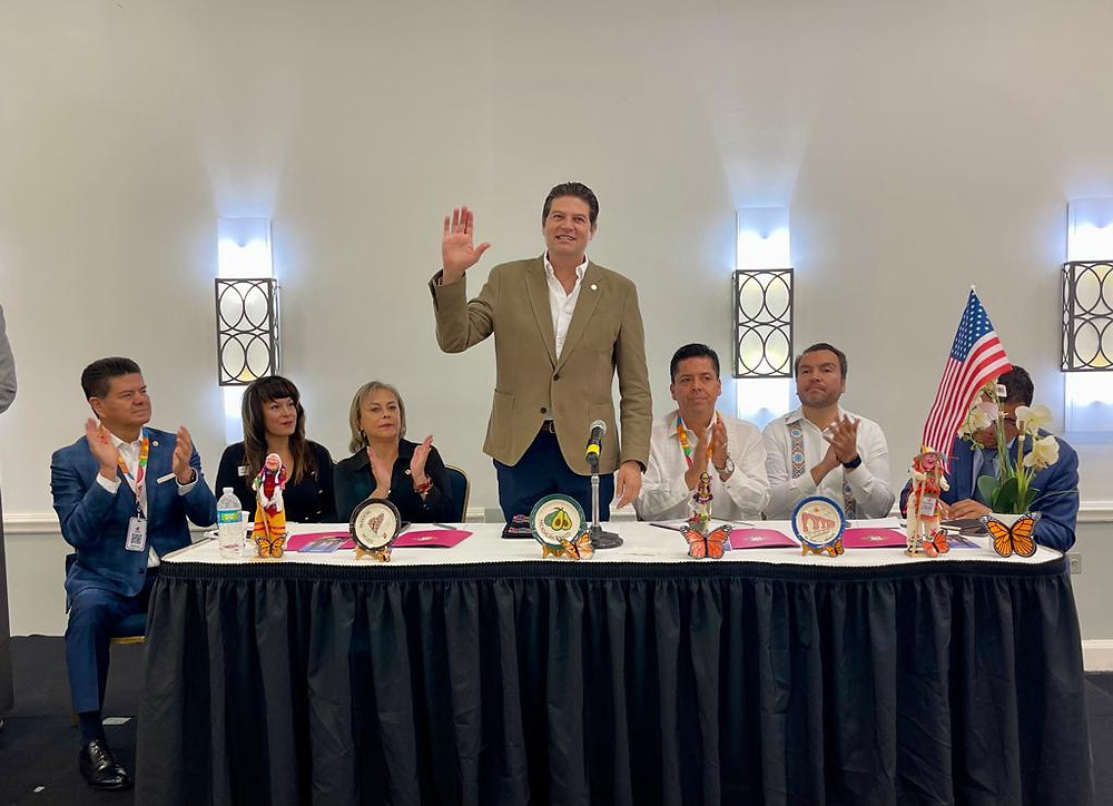 Presenta Alfonso Martínez, en Florida, Parque Agroindustrial de Morelia