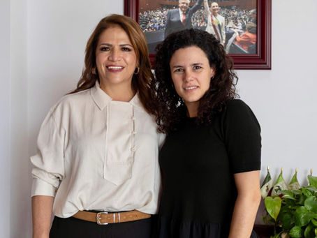 Fabiola Alanís y Luisa María Alcalde reafirman unidad y trabajo conjunto por la transformación de Michoacán