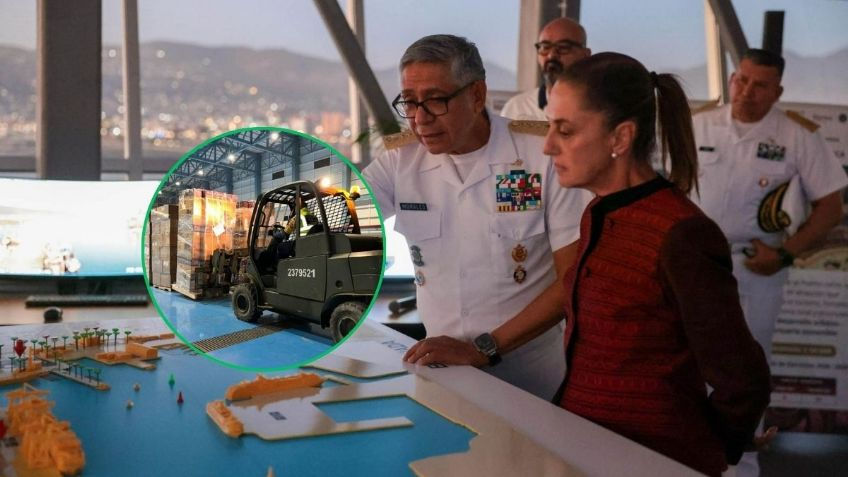 Claudia Sheinbaum presenta el Proyecto del puerto de Guaymas y anuncia ayuda humanitaria a Cuba