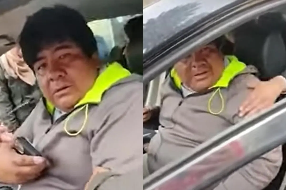 "He venido de la guerra": Conductor ebrio dice ser ucraniano para no ser arrestado (+Video)