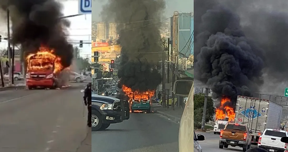 Ahora BC: 5 ciudades sufren terror por bloqueos; Gobernadora dice que hay detenidos