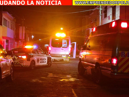 Morelia: Le disparan en varias ocasiones en la Primo Tapia Pte.