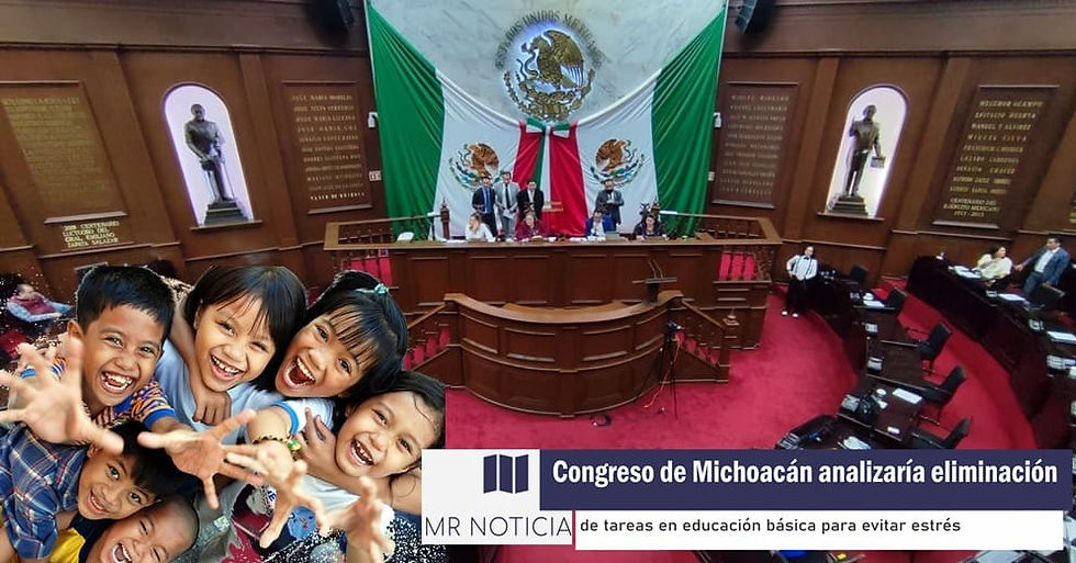 Congreso de Michoacán analizará eliminar tareas en educación básica para evitar estrés