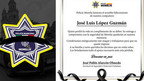 José Luis López, el oficial as3sinado tras ataque armado en Ciudad Jardín de #Morelia