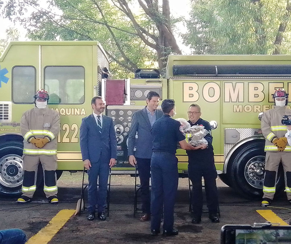 Gobierno de Morelia destina recursos sin precedentes para los Bomberos municipales