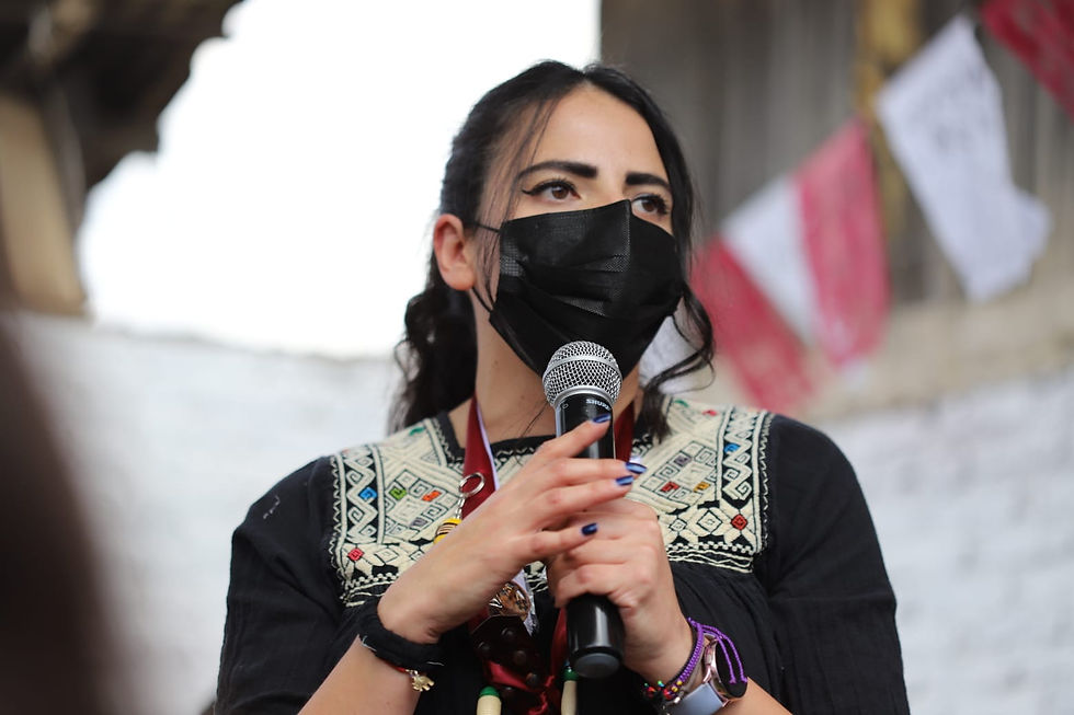 Los conservadores no quieren que el pueblo sea quien tome las decisiones: Giulianna Bugarini