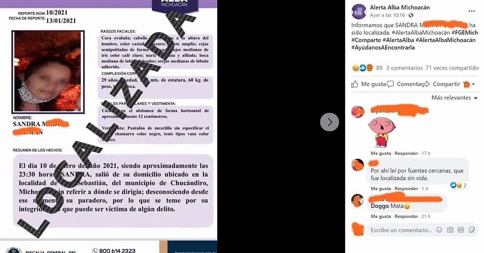 Localizan a michoacana reportada como desaparecida; el esposo la mató y la enterró en su casa