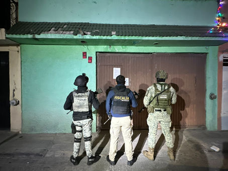 Incautan 175 dosis de metanfetamina en casa de seguridad ubicada en Solidaridad, Morelia