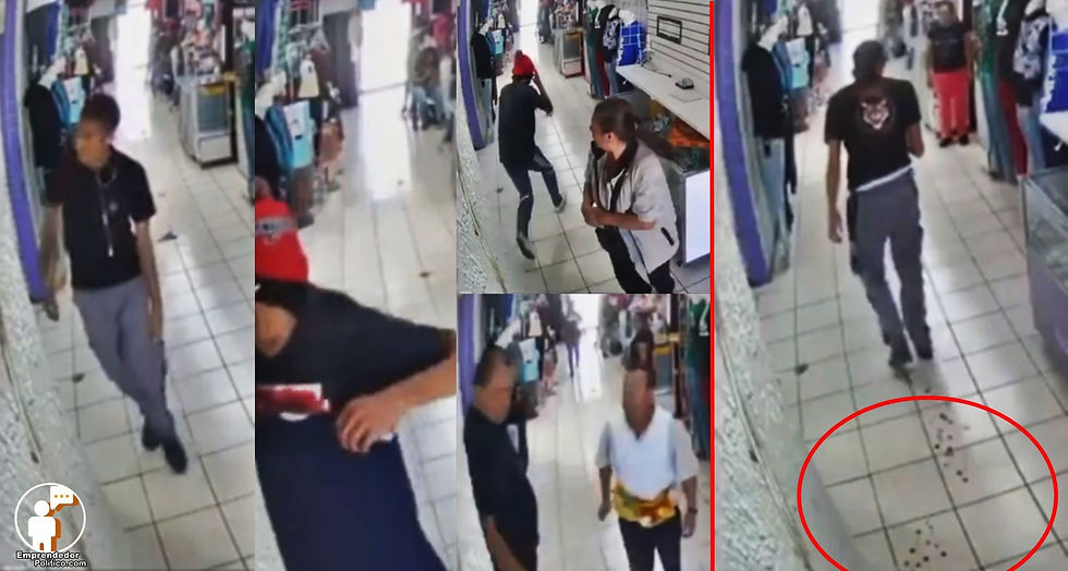 Video de seguridad muestra el ataque a joven de seguridad de Grupo Tigres y escape del agresor