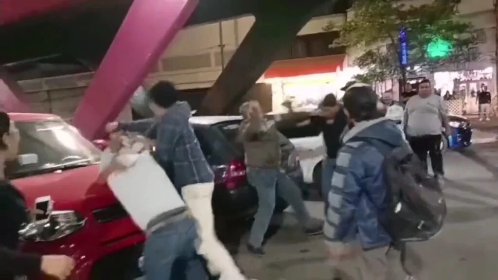 Se arma la cámara húngara tras incidente vial en CDMX (+Video)