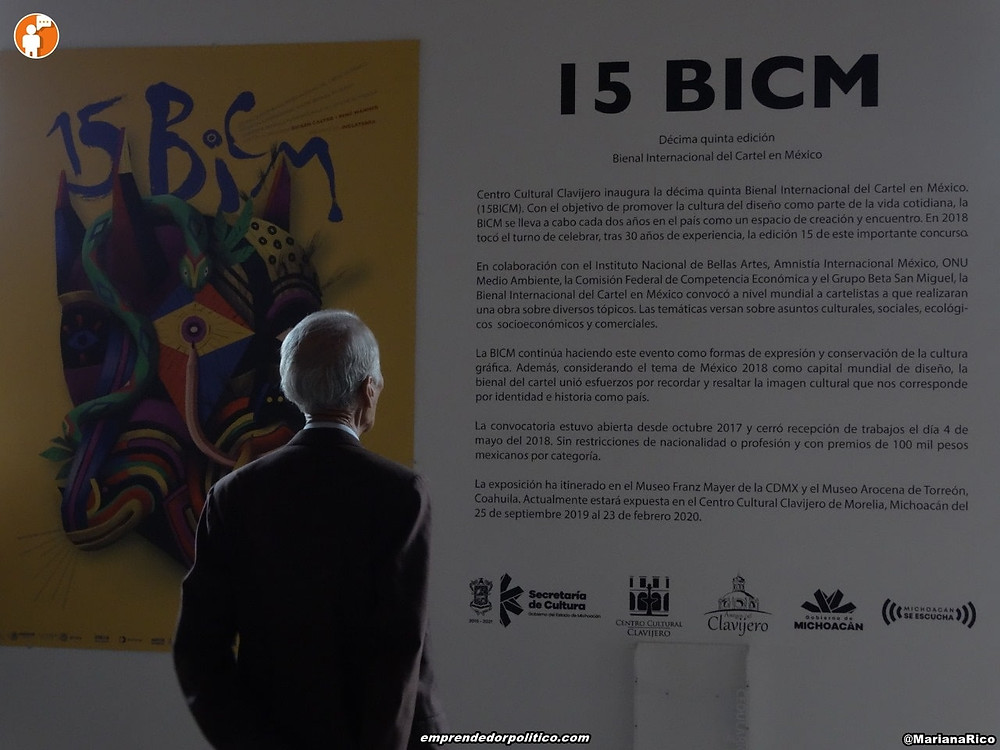 #Morelia: Palacio Clavijero abre sus puertas para la la exposición de Carteles Bienal