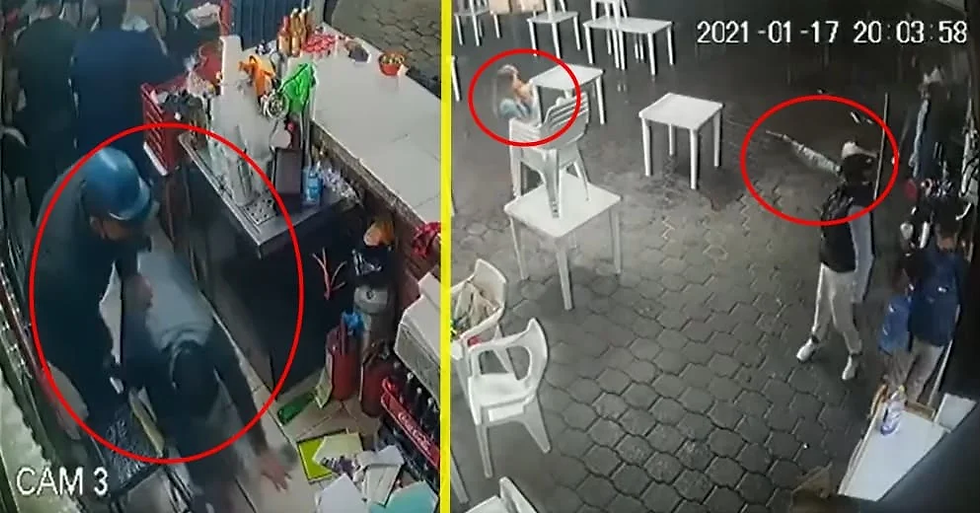 Revolución Social difunde video de violento asalto en taquería de Morelia