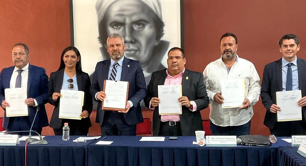 Fortalecimiento en seguridad la prioridad, destaca Araceli Saucedo al suscribir Fortapaz