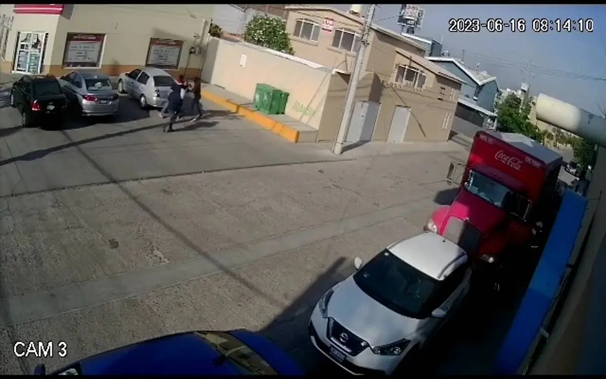 Celaya: Intento de secuestro terminó en asesinato; cámara grabó todo