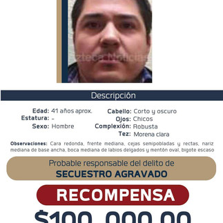 Ofrecen recompensa por 11 delincuentes, algunos relacionados con el crimen de Hipólito Mora