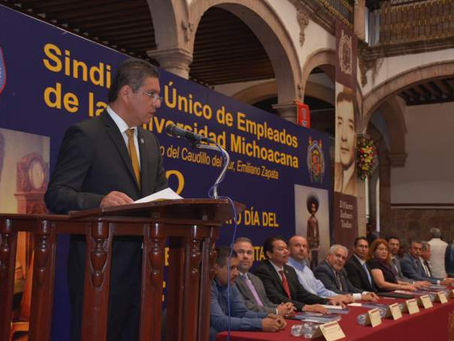 Rector nicolaita llama a la unidad para enfrentar retos de la UMSNH