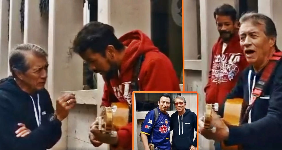 #Morelia: Napoleón sorprende a morelianos con interpretación en el Centro histórico (+Video)