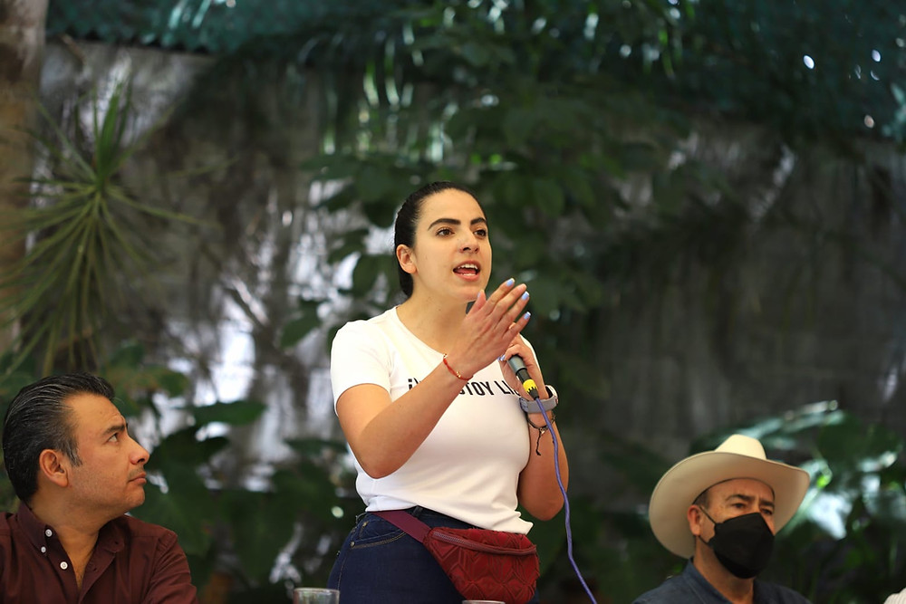 Nuestra organización es casa por casa para la transformación: Giulianna Bugarini