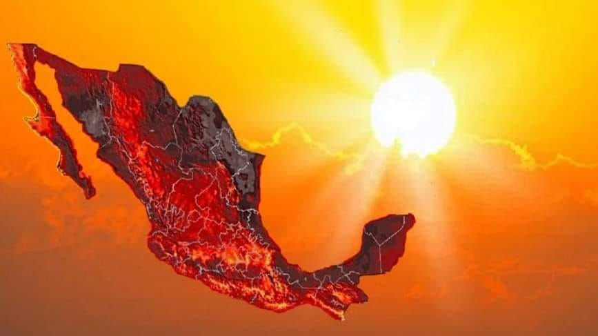 ¡Ya empieza a sentirse el verano! 🥵🫠 Onda de calor entre el martes y el jueves con más de 45 grados derretirá a estos estados
