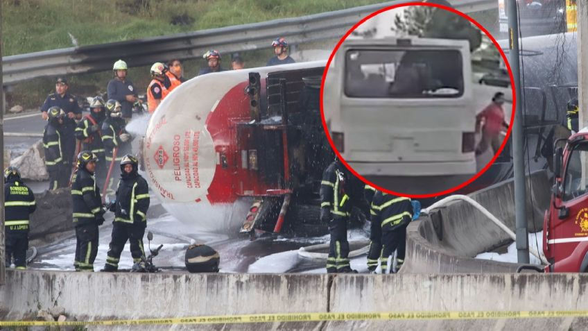 MUERE María Salud, mujer que SE BAJÓ de MICROBÚS por EXPLOSIÓN DE PIPA en Iztapalapa