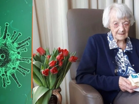 Una anciana de 107 años se recupera de covid-19 en los Países Bajos
