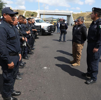 SSP instala 4 puestos interinstitucionales para brindar seguridad en la autopista siglo XXI 
