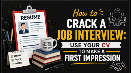 How to Crack a Job Interview and Use Your CV to Make a Strong First Impression