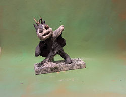 Fotografia de escultura para vídeo