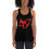 Thumbnail: LD007 Women's Flowy Racerback Tank In Red