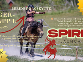 Lägersläpp 1, 2026: Spirit Launch! den 25 augusti öppnar vi anmälan!