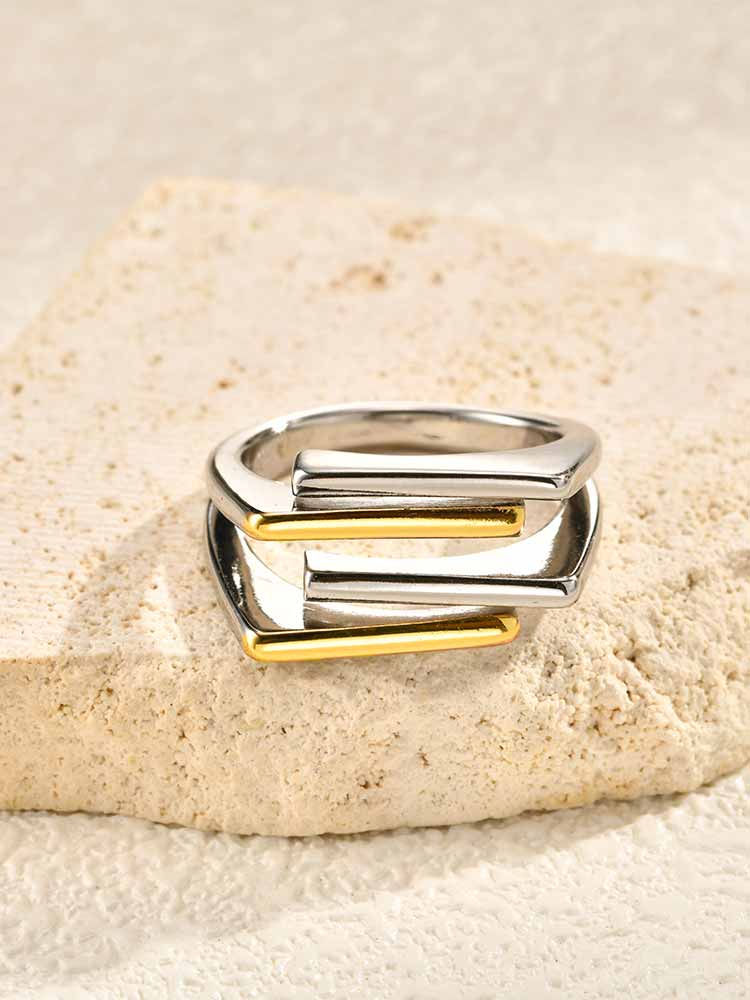 Thumbnail: Modern Geometry Ring