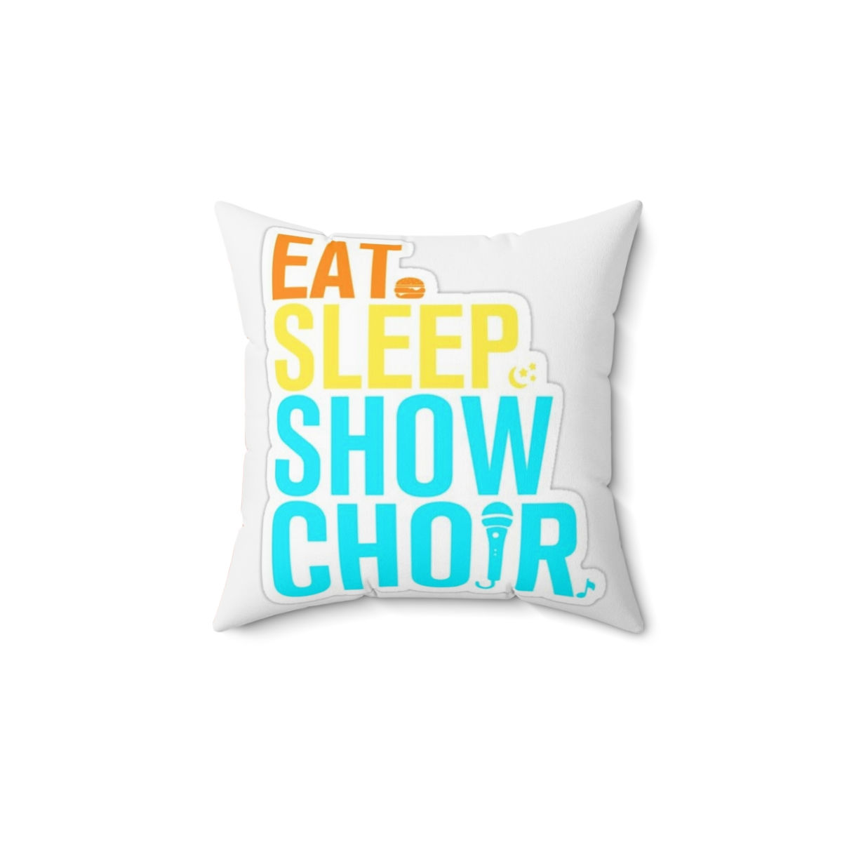 Spun Polyester Square Pillow