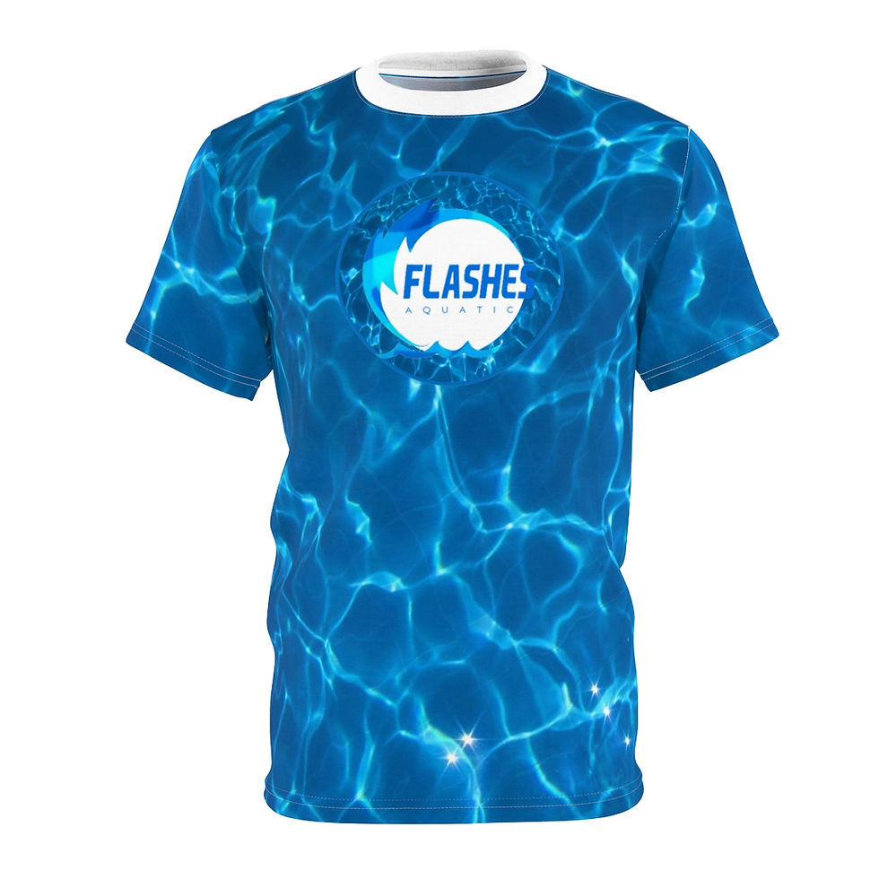 Thumbnail: FC AQUATICS White Unisex Cut & Sew Tee