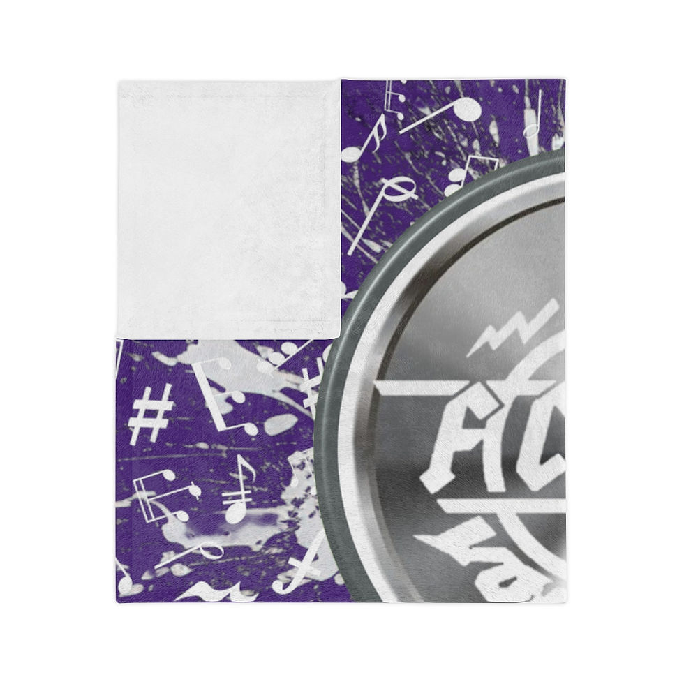 Thumbnail: FC HIGH VOLTAGE Power Purple 1.3 Edition Velveteen Blanket