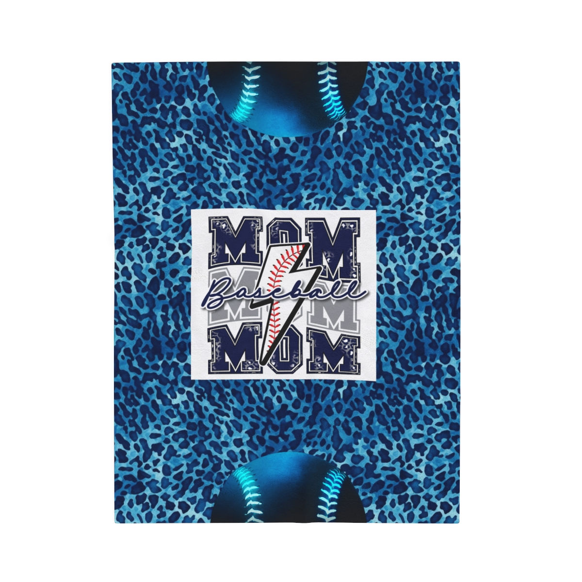 Lightning Mom Winter 2023 collection Velveteen Plush Blanket