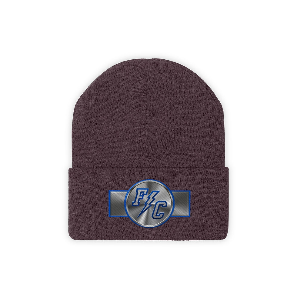 Thumbnail: FC SHIELD BLUE EDITION Knit Beanie